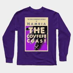 The Covfefe Coast - Purple Long Sleeve T-Shirt